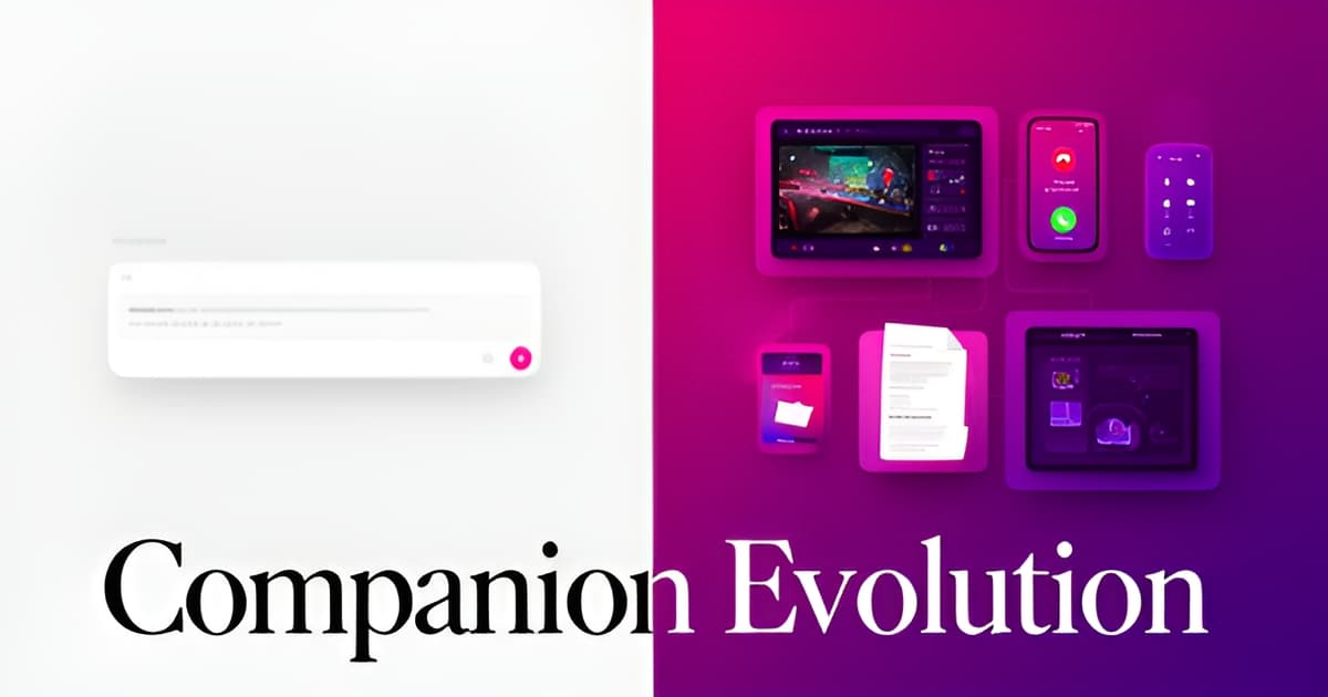 AI Companion Nomi Comparison Showcasing FlirtAlly’s OS Interface