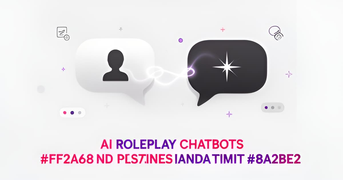 AI chatbots for roleplay — a beginner's guide to doing it well