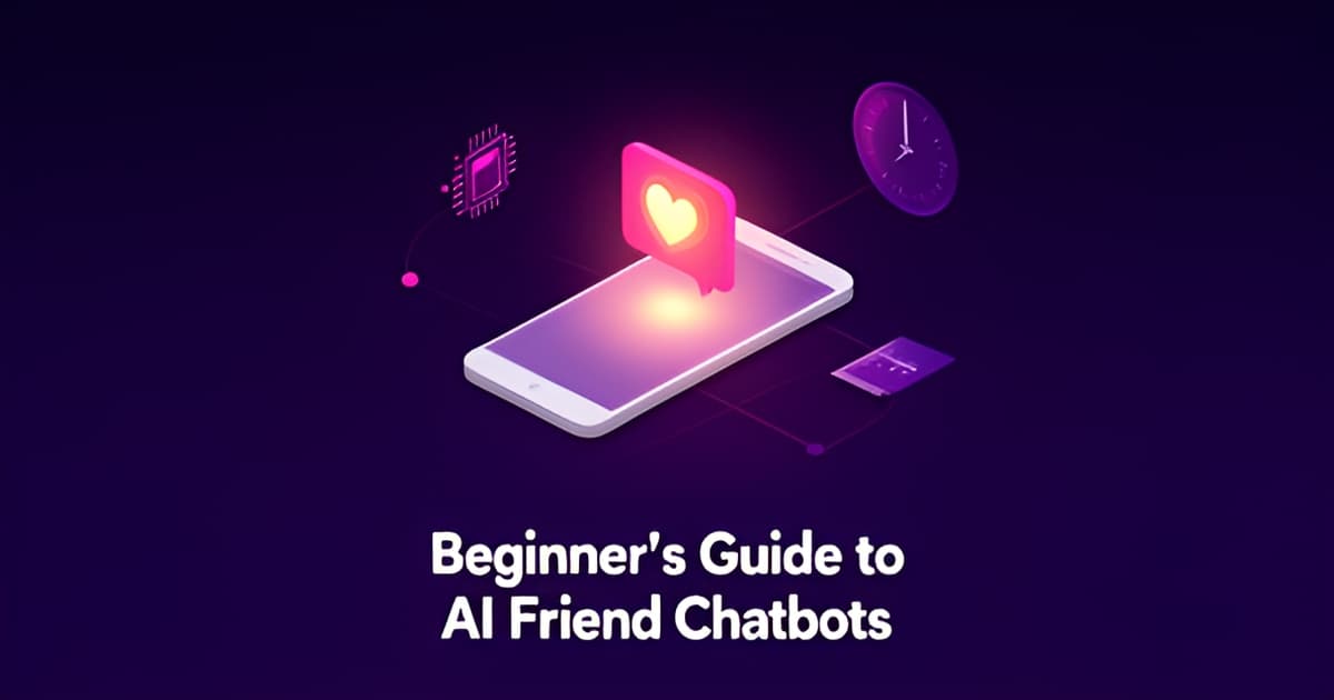 AI friend chatbot, explained for beginners