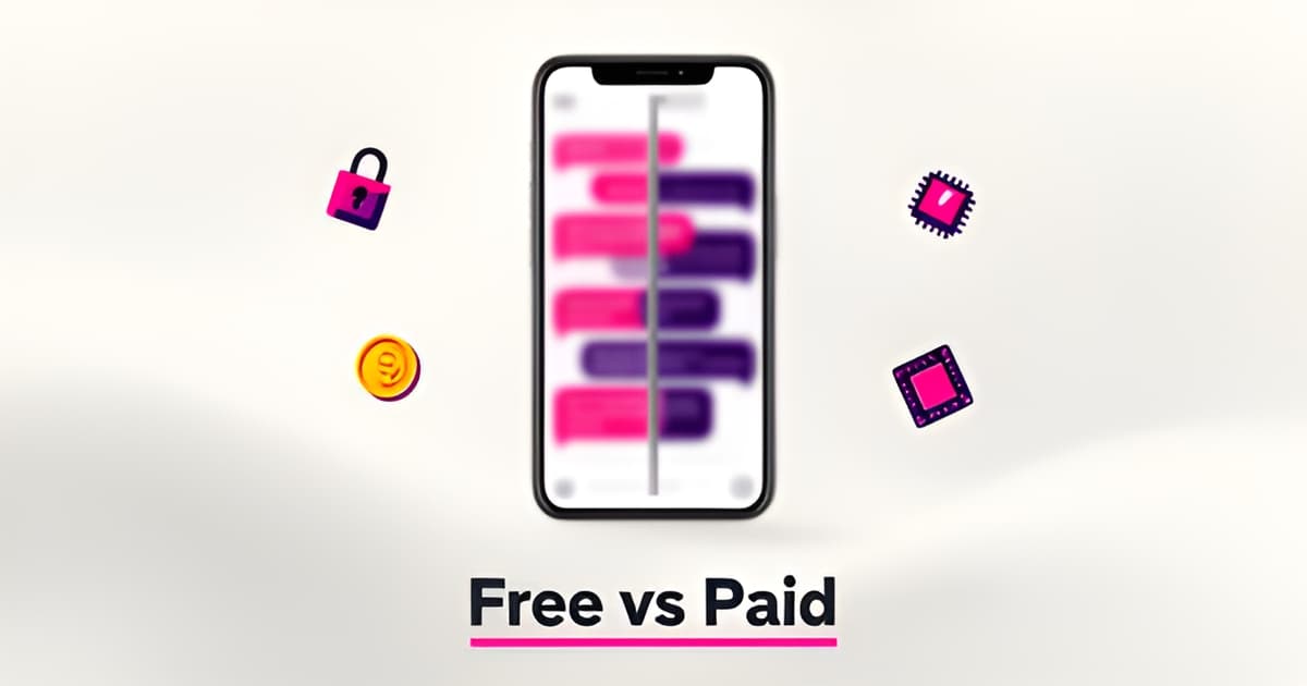 AI girlfriend chatbot free unlimited: what's actually free vs paid