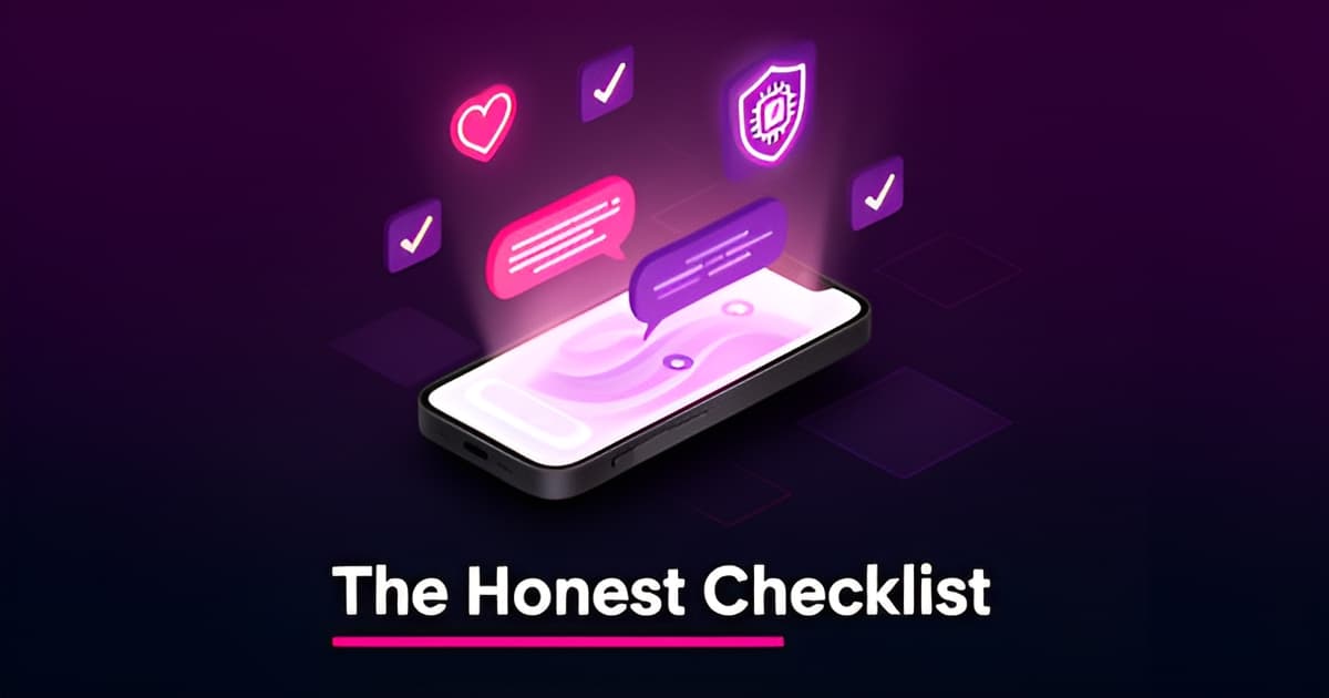 Best AI girlfriend creator: the honest checklist
