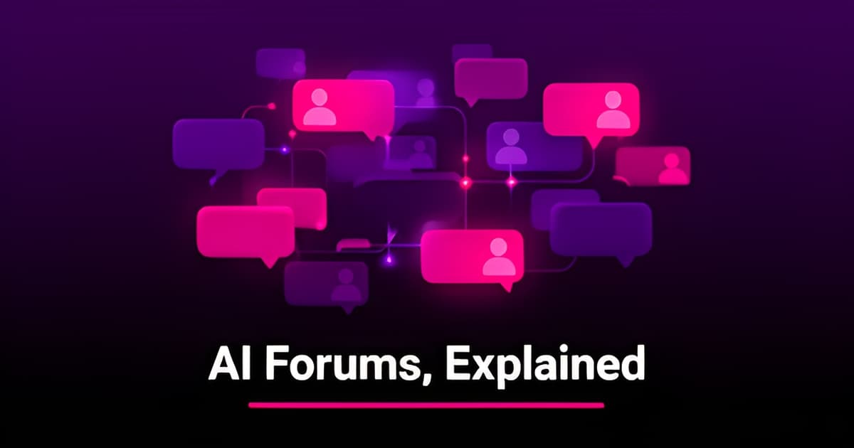 Character AI forum, explained for beginners