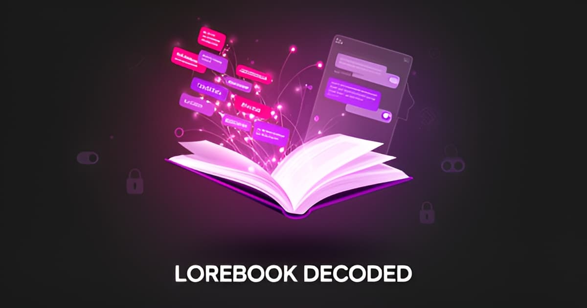 Character AI lorebook: how it actually works