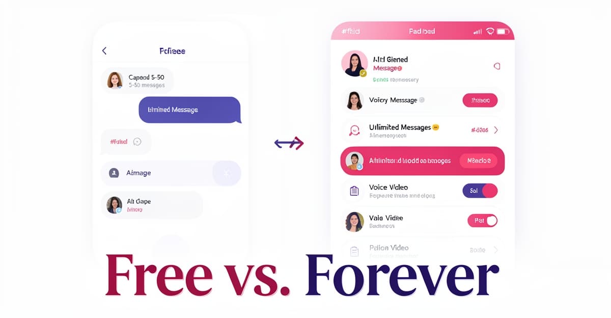 Completely free AI girlfriend: what's actually free vs paid
