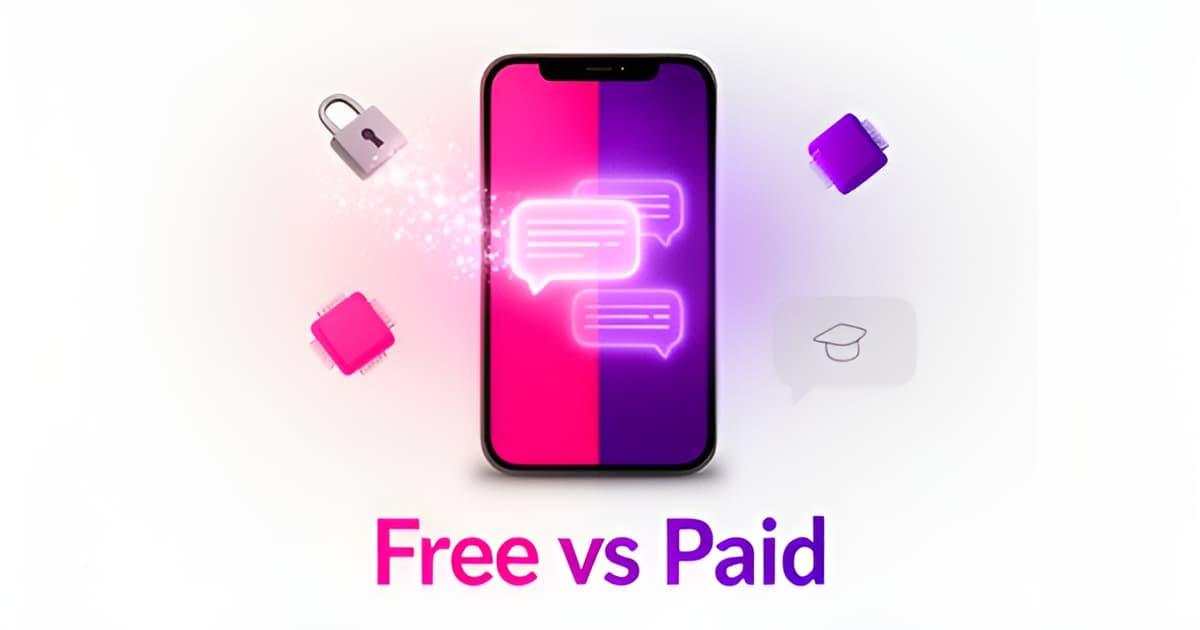 Free AI companion apps: what's actually free vs paid