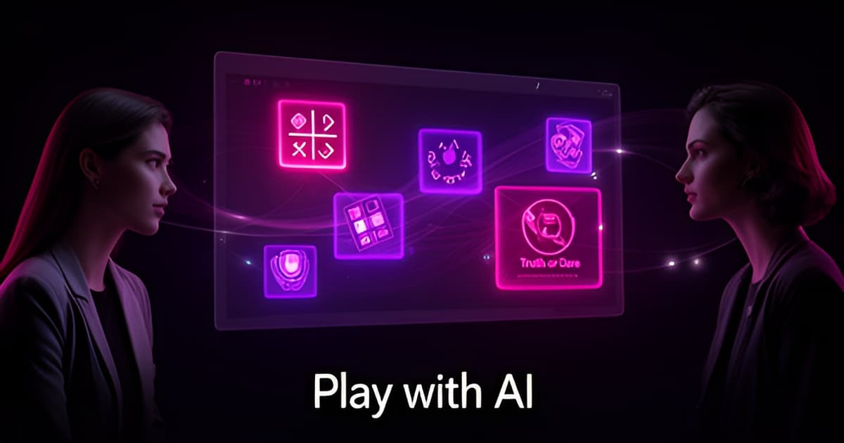 Games to play on ft with your boyfriend: how to play with an AI companion