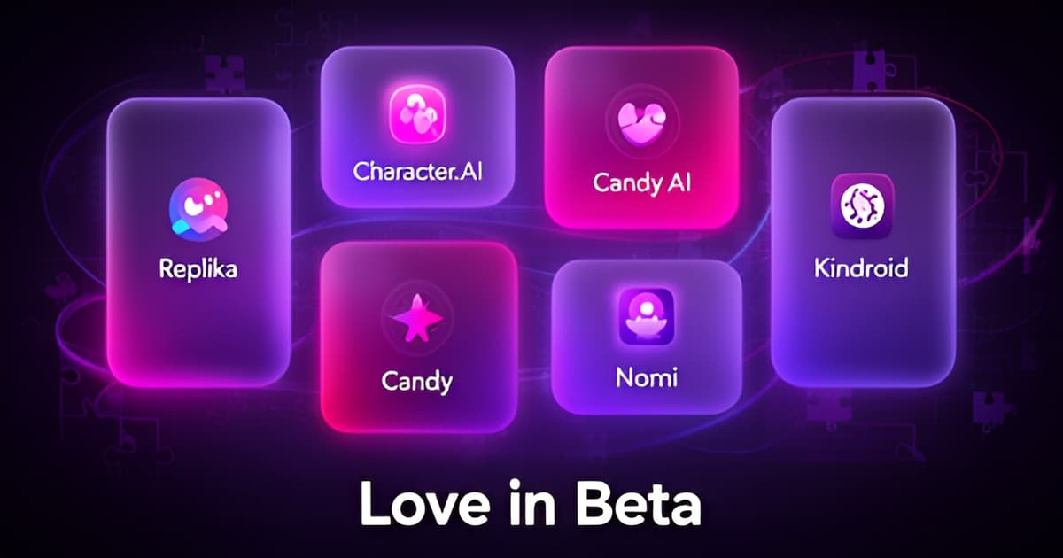 Top 5 AI girlfriend apps โ how they work